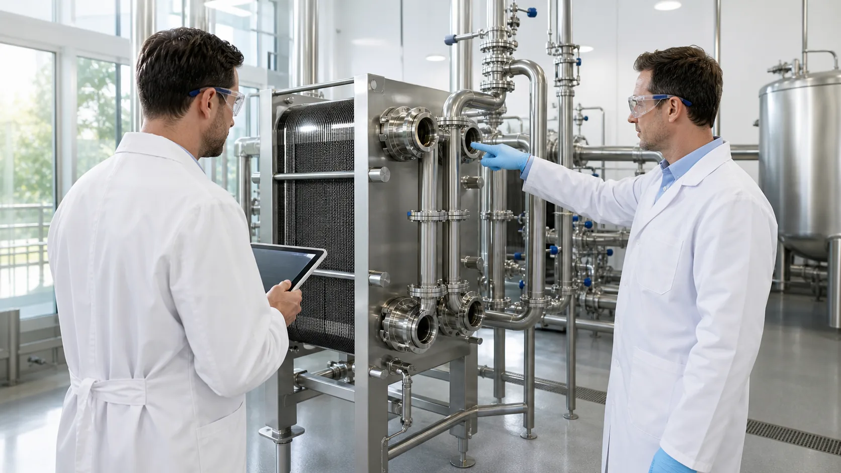 Rethinking Industrial Heat Exchangers for Hygienic Processes